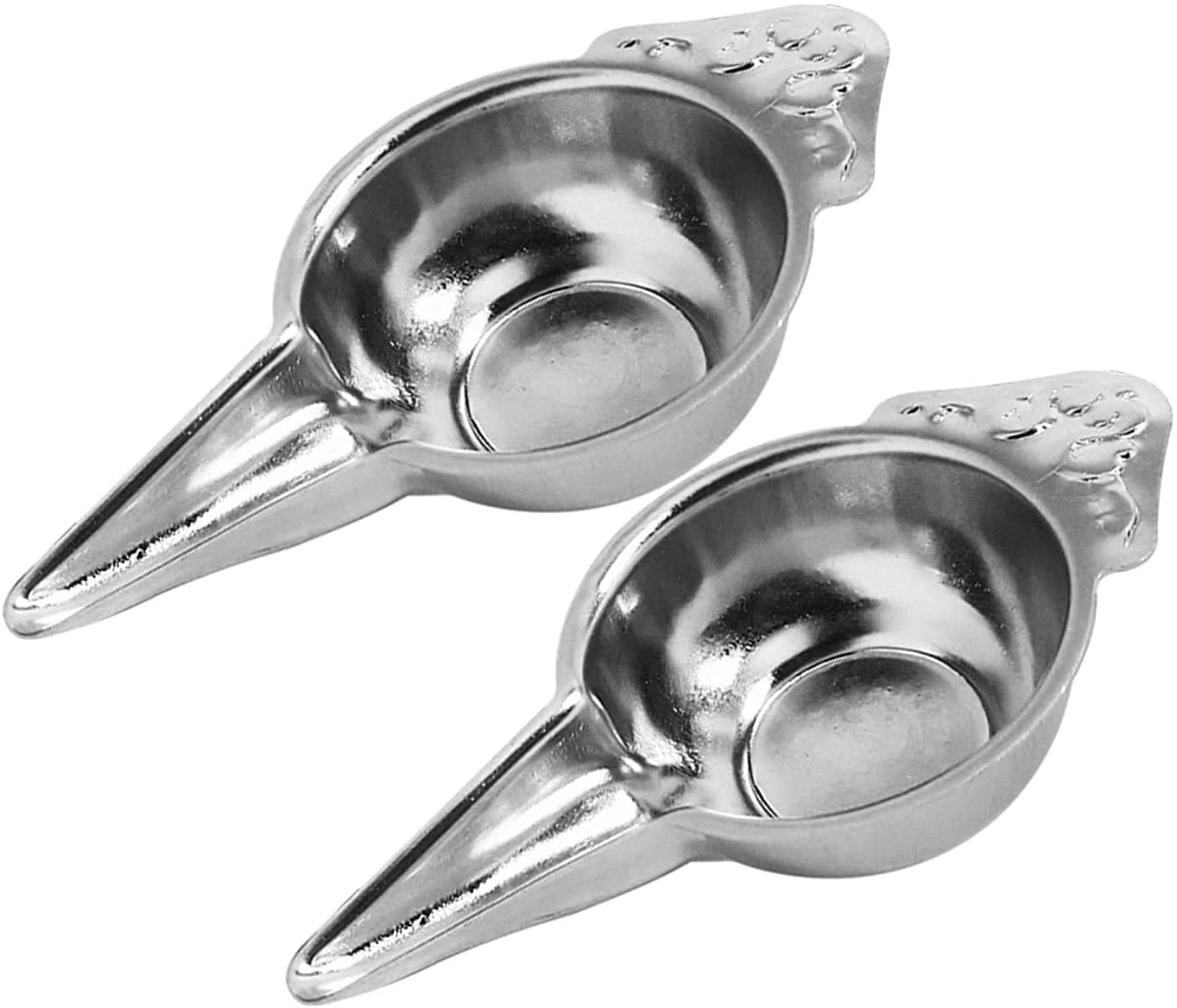 Garden Of Arts Stainless Steel Feeder Spoon for Baby Food Feeder Bonda Baby Feeding Spoon Paladai for New Born Pack of 2 15ML Each, Silve-image-18
