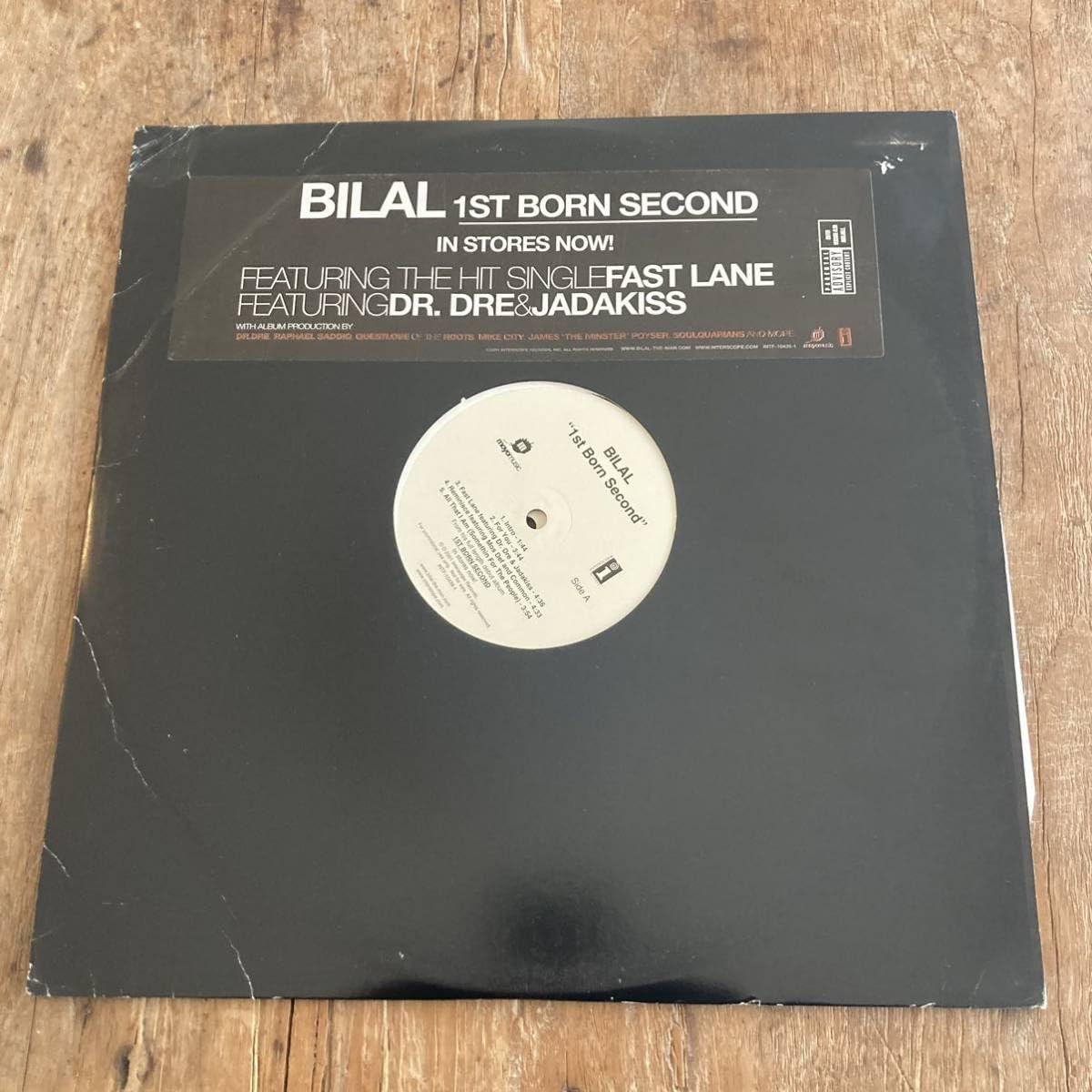 Amazon.co.jp: BILAL / 1ST BORN SECOND (2LP) レコード Erykah