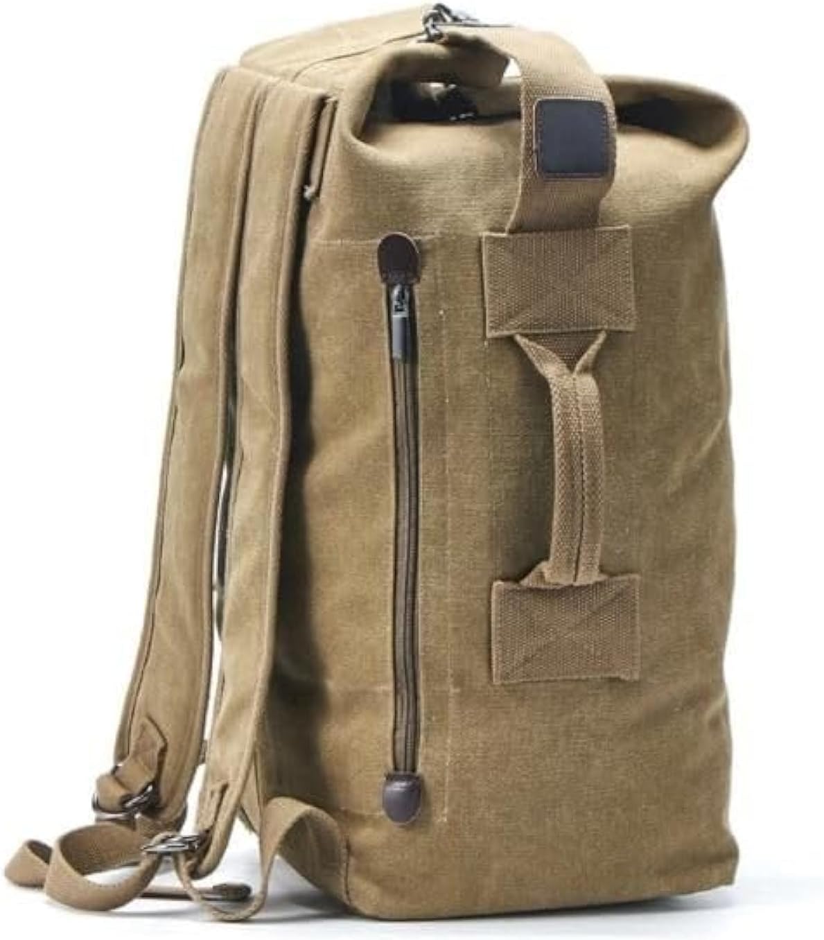 WOMBAT Canvas Top Loading Backpack | Large Capacity | Rugged | Rucksack | Travel | Duffle | Daypack | Duffel | Hiking | Camping | Military Tactical | Laundry