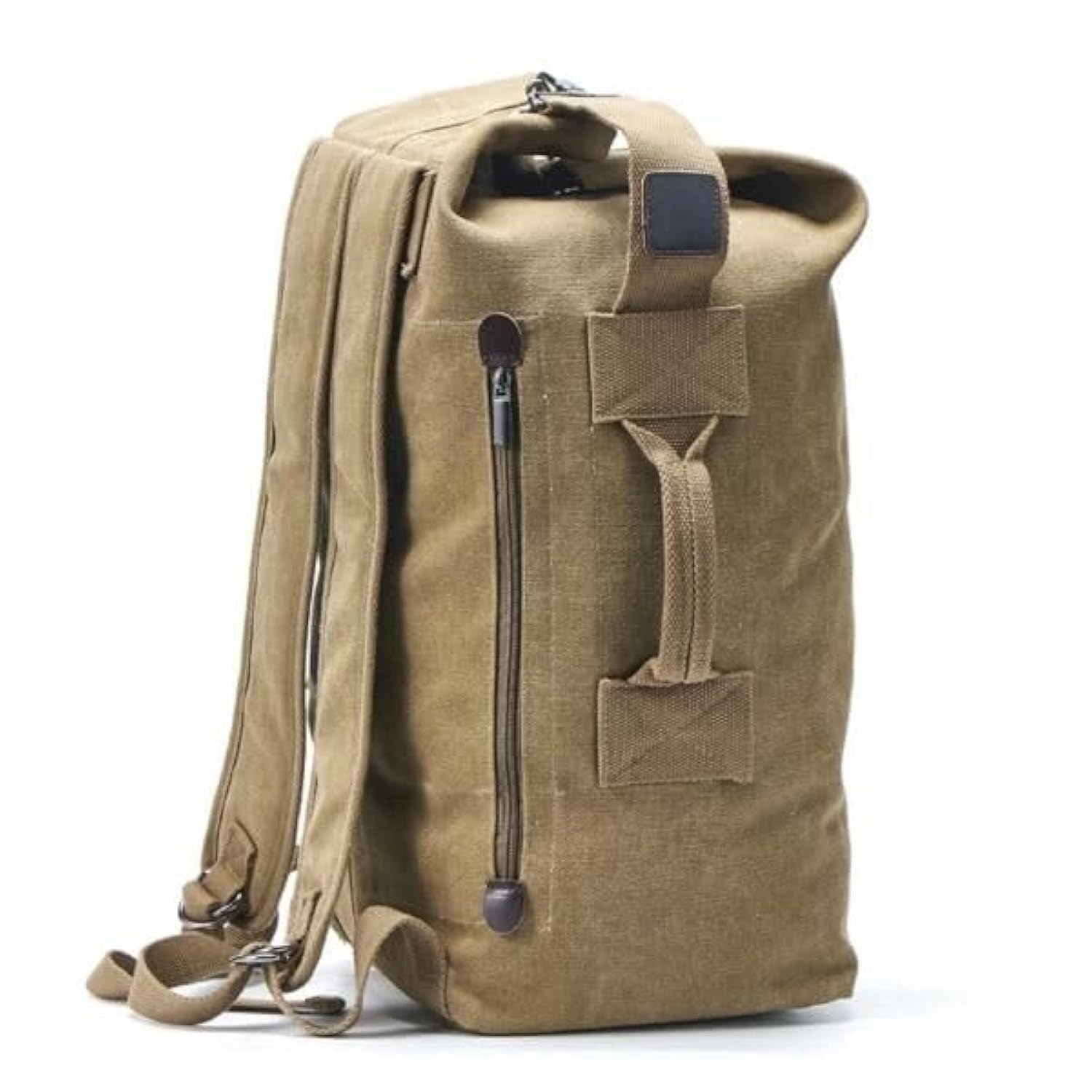 WOMBAT Canvas Top Loading Backpack | Large Capacity | Rugged | Rucksack | Travel | Duffle | Daypack | Duffel | Hiking | Camping | Military Tactical | Laundry