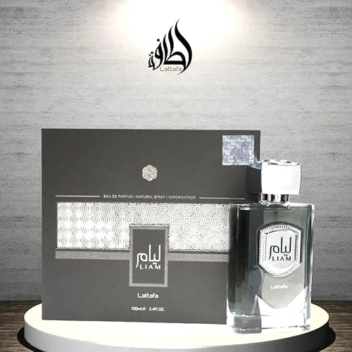 Miniatura 5 de Lattafa Perfumes Liam Grey EDP Spray 100ML (3.4 OZ), fragancias refrescantes y aromáticas para hombres y mujeres.