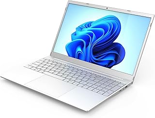 Computador Portátil, 15.6in N5095CPU 1920x1080 IPS HD Screen Laptop, 16GB RAM, 128GB ROM, Com Desbloqueio de Impressão Digital, para Windows 11 (16+128G Plugue UE)