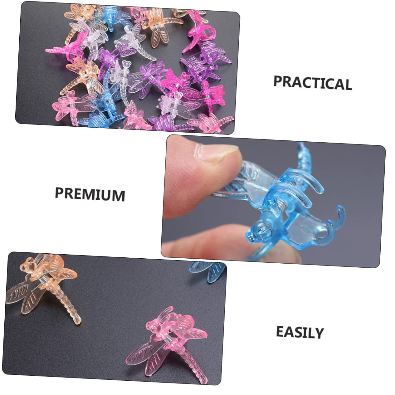 TOYANDONA 3 Sätze Gartenclips Pflanzenclips Für Kletterpflanzen Clips Für Gartenorchideen Pflanzen Wachsen Clips Pflanzenclips Für Orchideen Reben-befestigungsclip Blume Plastik 60 Stück * 3