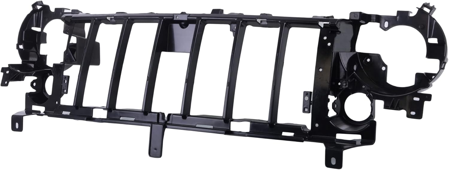 Front Header Panel Grille Grill Compatible With Jeep Liberty 2005 2006 2007 CH1223101 55156755AF