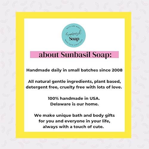 Miniatura 5 de Sunbasil Soap Pastel Bunny jabón de glicerina cesta de Pascua regalos