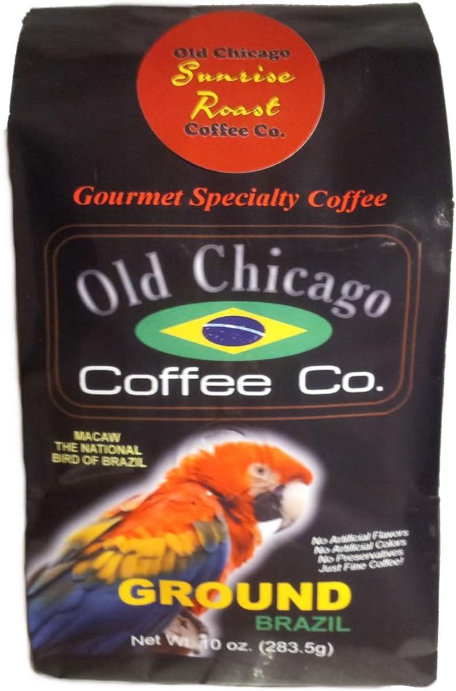Brazilian Sunrise Ground Coffee - Old Chicago Light Roast