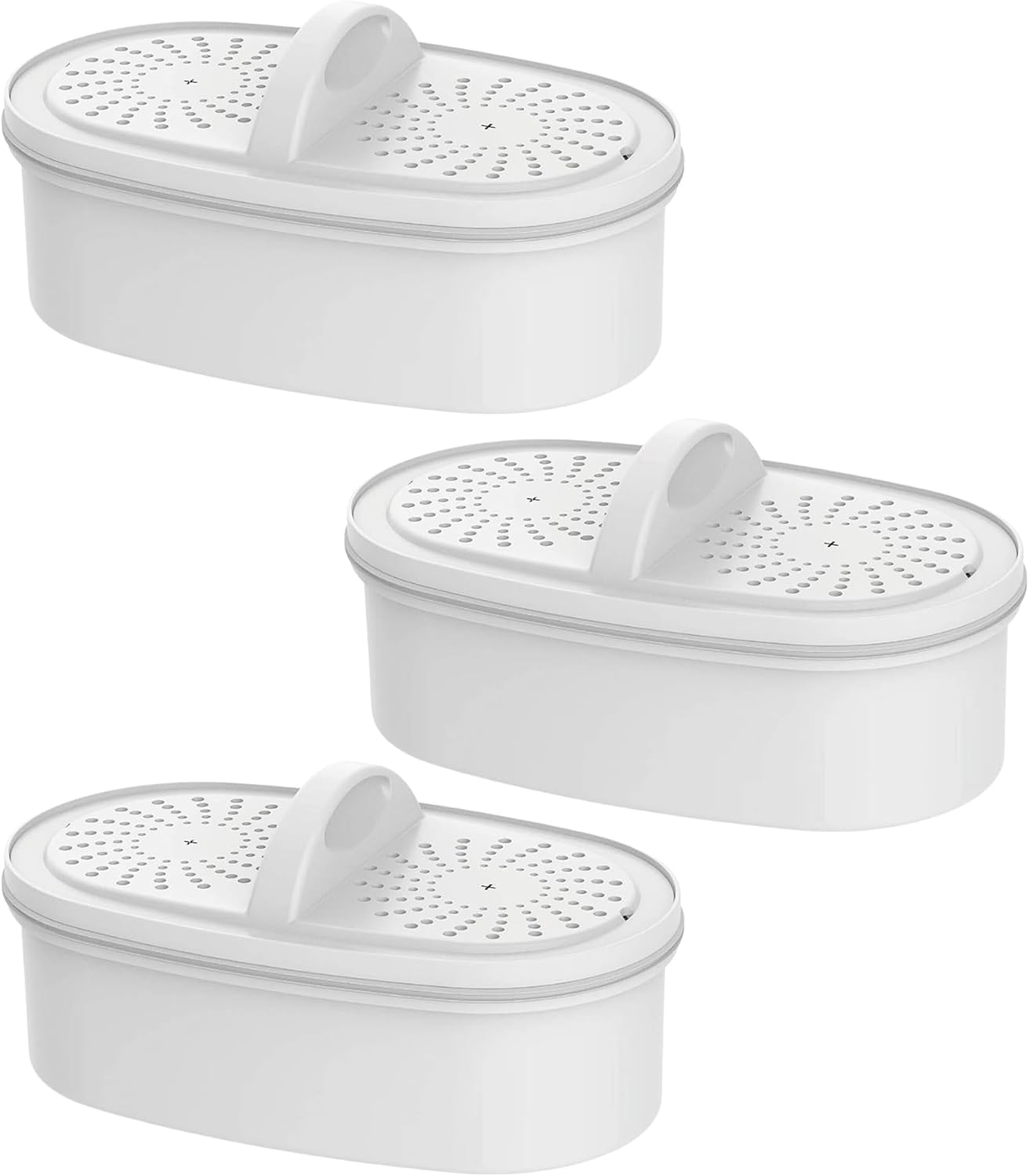 AQUA CREST Water Filter Replacement for All Waterdrop Pitchers and Dispensers, WD-PT-07, WD-PT-05, WD-PT-04, WD-WFD-22L, WD-WFD-40L, Reduces PFAS, Last Up to 3 Months or 200 Gallons (Pack of 3)