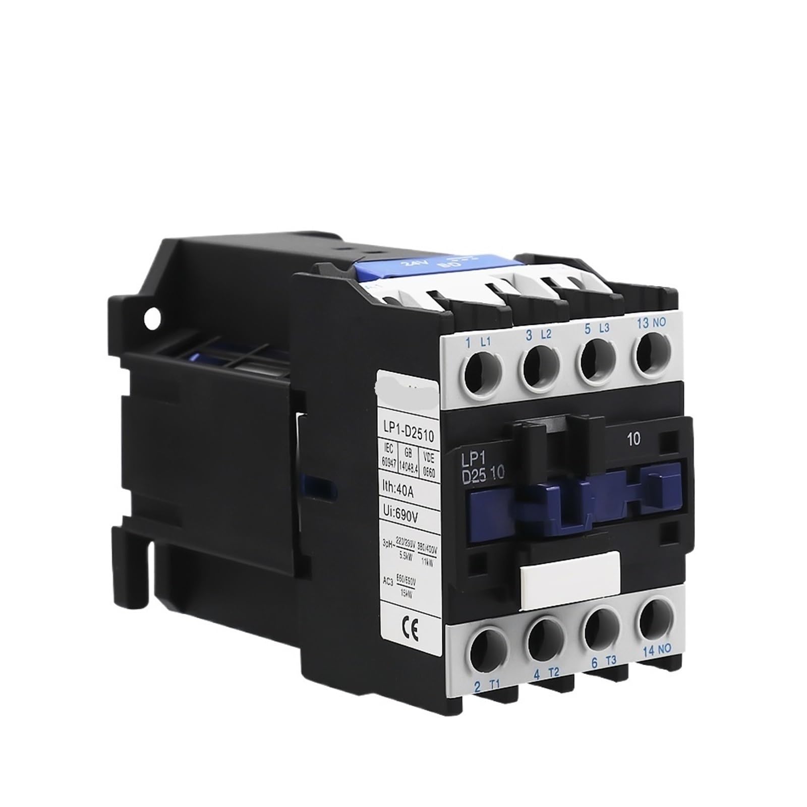 Contactor magnético de CC LP1-D2510 240 V 36 V (1 unidad)