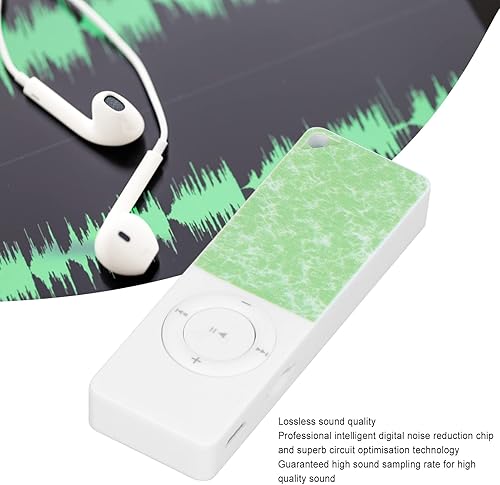 Miniatura 3 de Reproductor MP3, reproductor de música MP3 multifunción delgado clásico, reducción de ruido de 180 mAh, reproductor MP3 portátil de alta fidelidad,