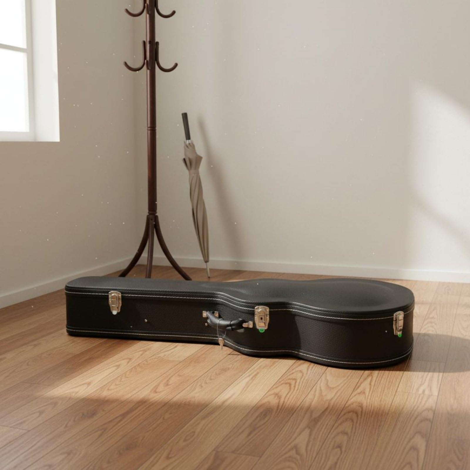 Custodia Rigida Chitarra Acustica Custodia Custodia Protettiva Valigetta Astuccio con Protezione da Urti E Pressioni E Struttura Resistente Facile da