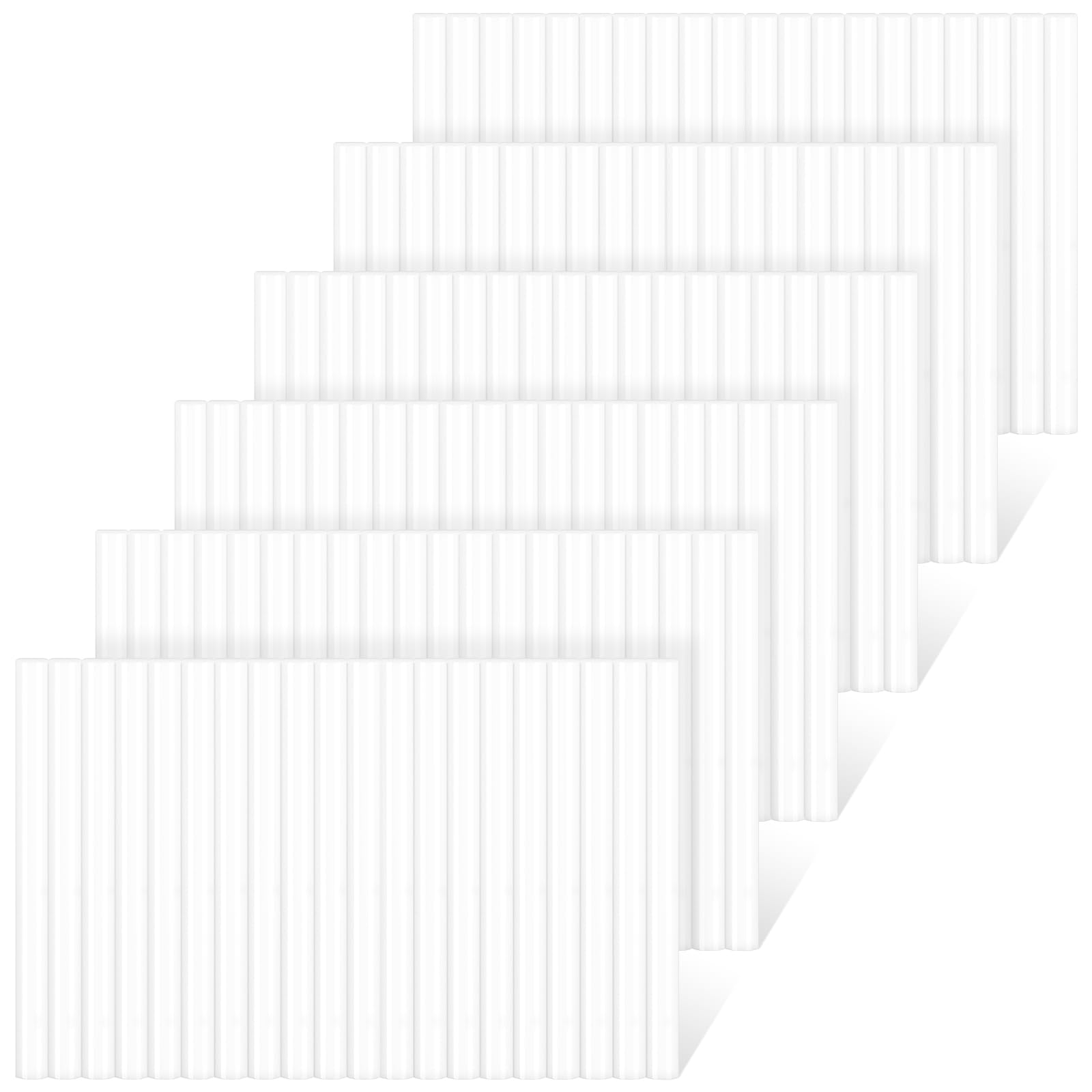 Einfa Hot Glue Sticks White, 120 Pcs 11x100mm Hot Melt Sticks Adhesive