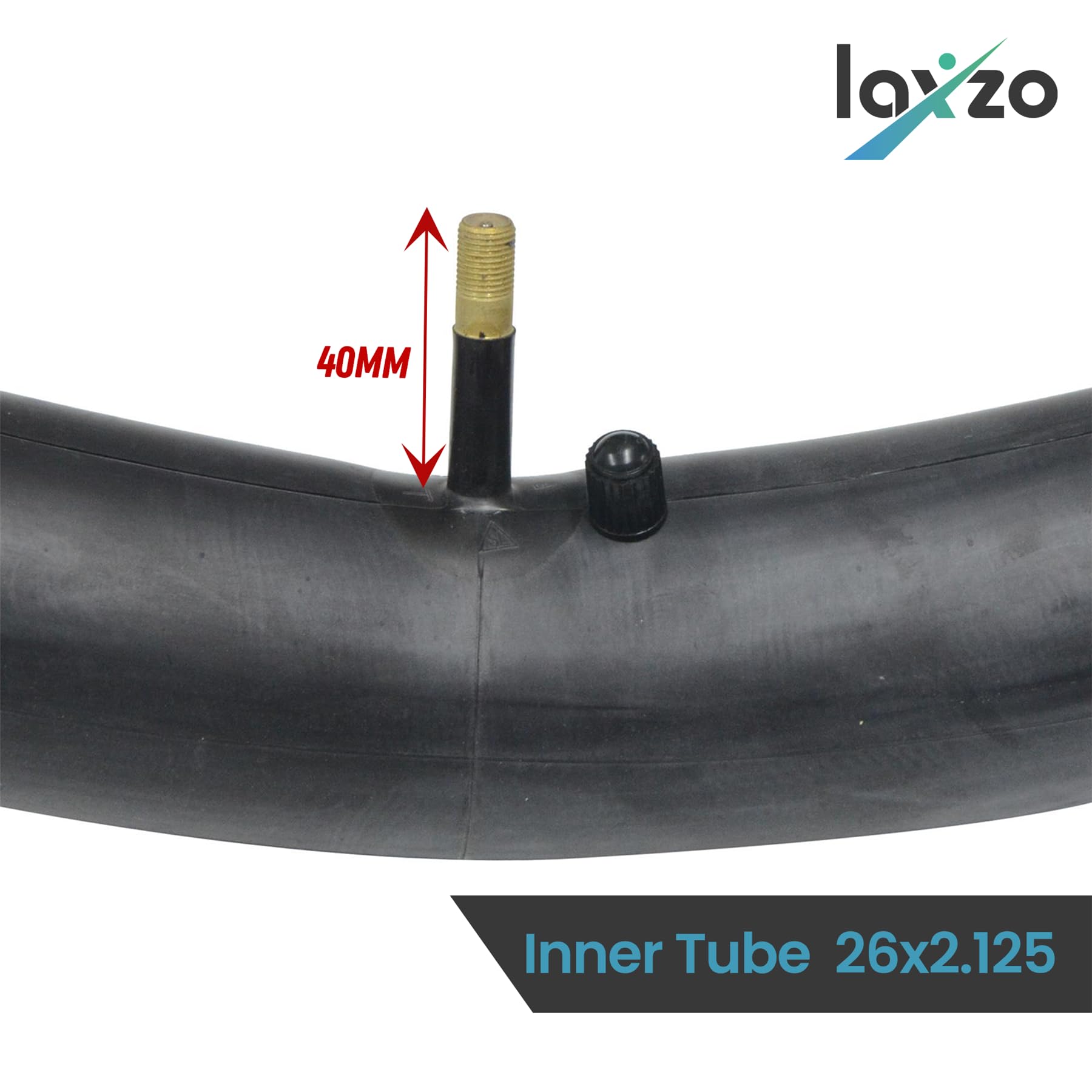 Dętka rowerowa 10 szt., 66 cm, wysokiej jakości guma butylowa, wytrzymała, z 40 mm zaworem Schradera, zapasowe dętki do opon wewnętrznych, idealne do wyścigów szosowych i rowerów hybrydowych,