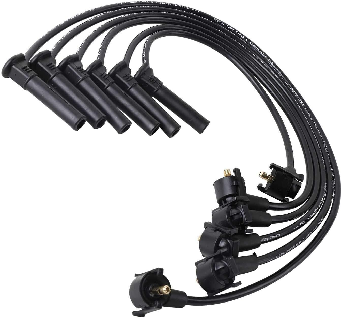 Ignition Spark Plug Wires 7mm (6PC Set) for 2005-2009 Ford Explorer for 2007-2010 Ford Explorer Sport Trac for 2005-2009 Mercury Mountaineer V6 4.0L