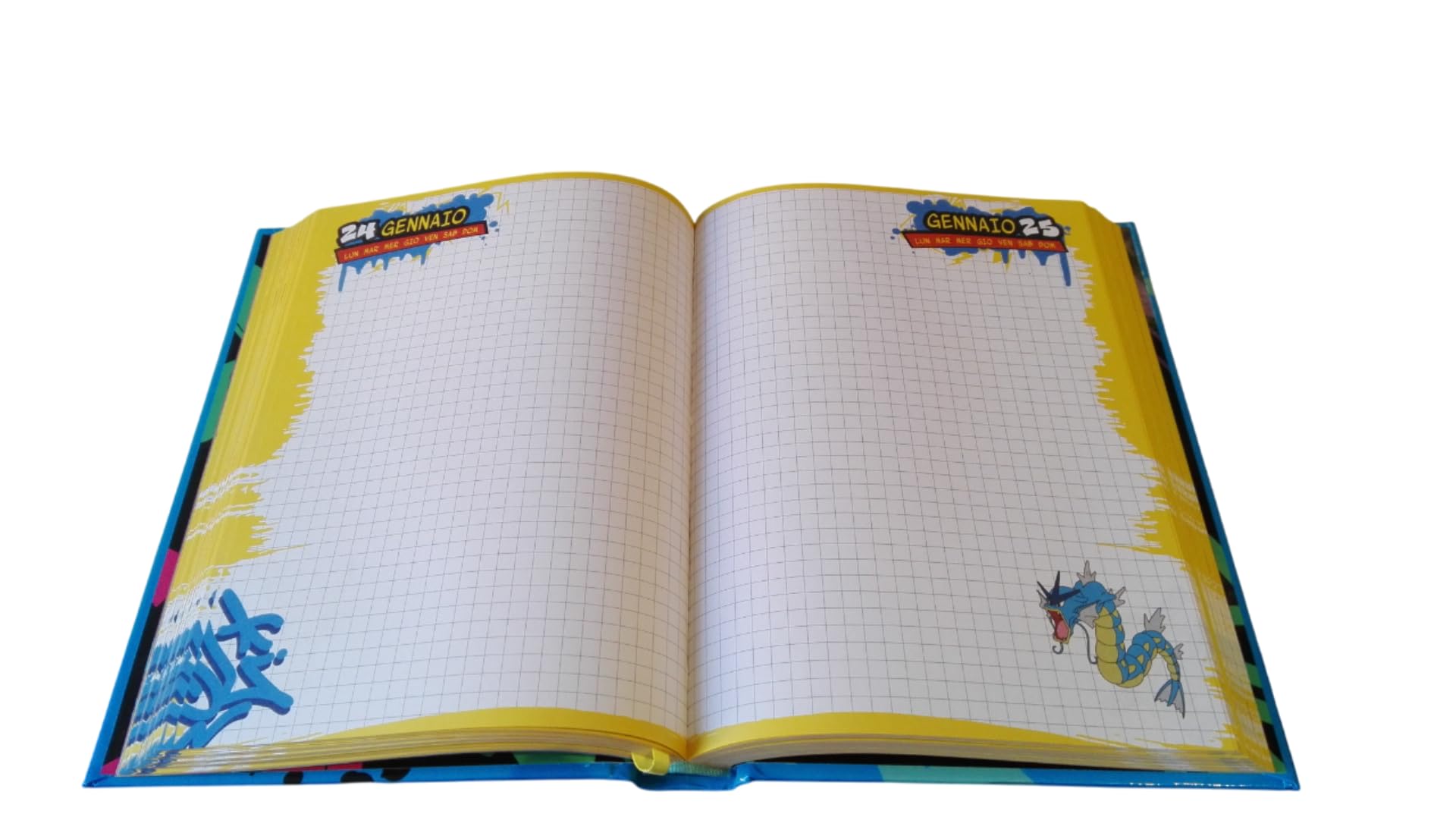 PRESTIGE & DELUXE Agenda compatibile con diario scuola Pokemon Azzurro 2026-2027 f.to standard 15x20 cm + omaggio portachiave e penna multicolore