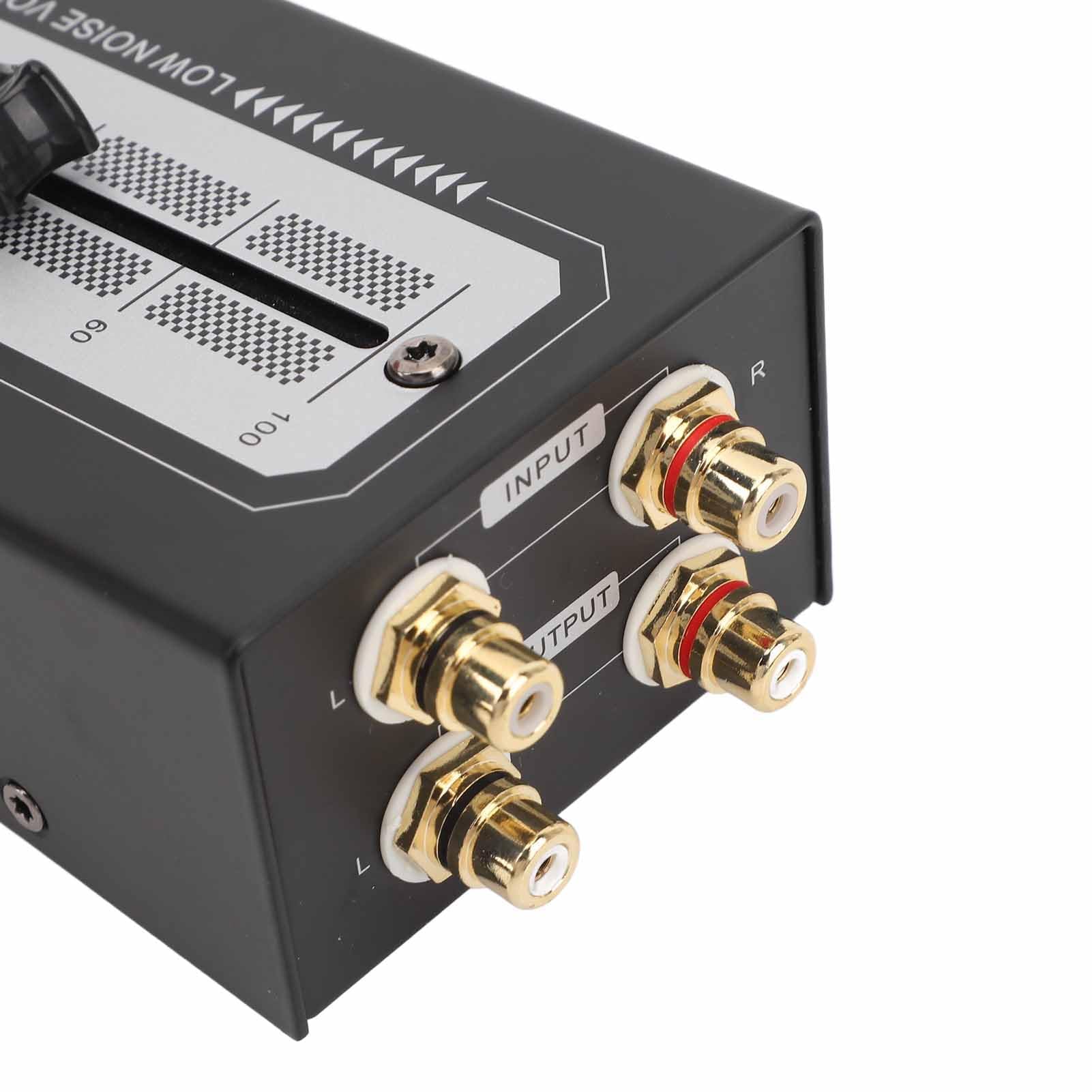 Regolatore Volume Passivo per Controllo Volume Regolabile Senza Perdita Dati Uscita Suono Chiaro per Studio Musicale Casa Home Recording Equipment Audio Professionale