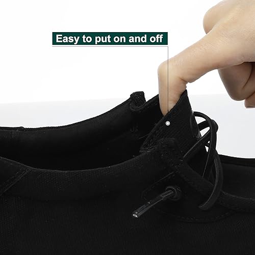 Miniatura 9 de Walking Shoes for Women-Slip On Linen Loafers,Canvas Work Boat Shoes,Comfortable,Lightweight,Breathable for Daily