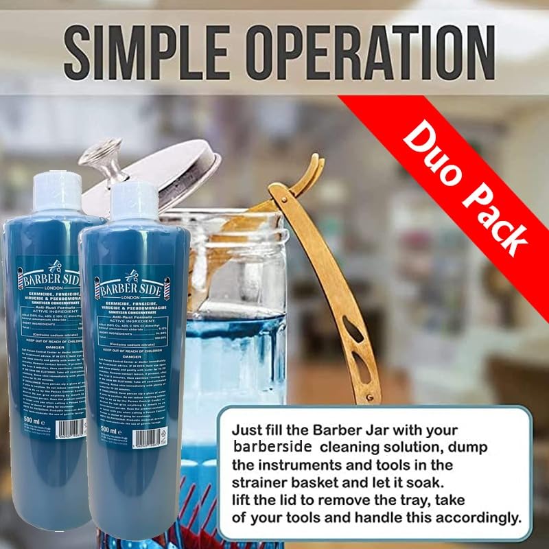 How To Disinfect With Barbicide In The Salon