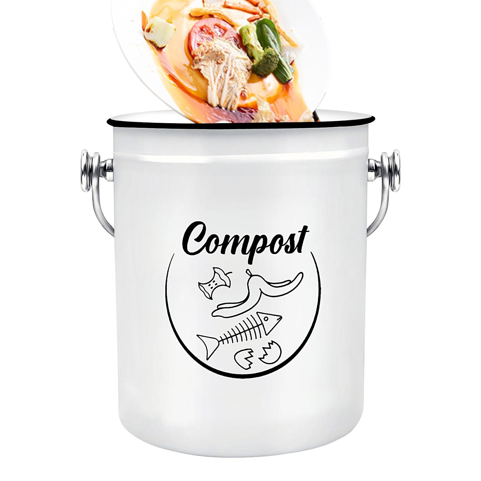 Conteneur À Compost De Cuisine Le Collecteur pour Déchets Alimentaires, Les