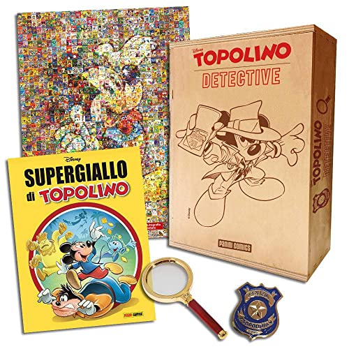 Topolino Detective. Box. Con Lente D’Ingrandimento