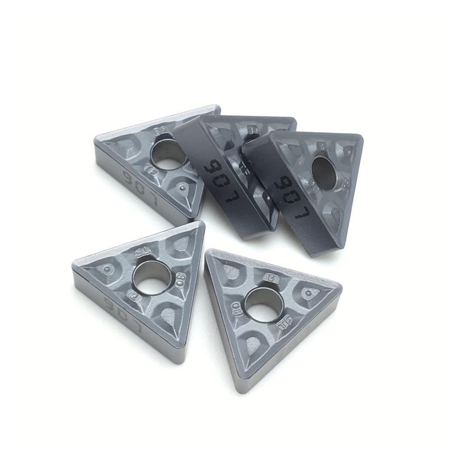 TNMG160404 TF IC907 IC908 TNMG160408 TF IC907 IC908 Inserto de carburo Cnc Herramienta de torno externo Tnmg 160404(TNMG160404 TF IC908)