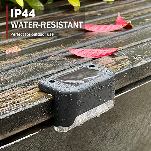 Civikyle 20-Pack Led Outdoor Solar Lights For Deck Fence Step Patio Lighting Waterproof Warm White #TOP2