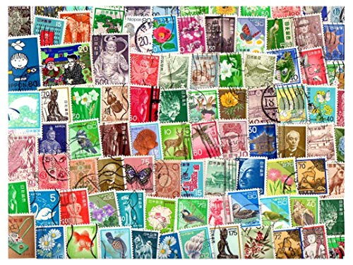 pghstamps Giappone 100 Francobolli Differenti Collezione per Collezionisti