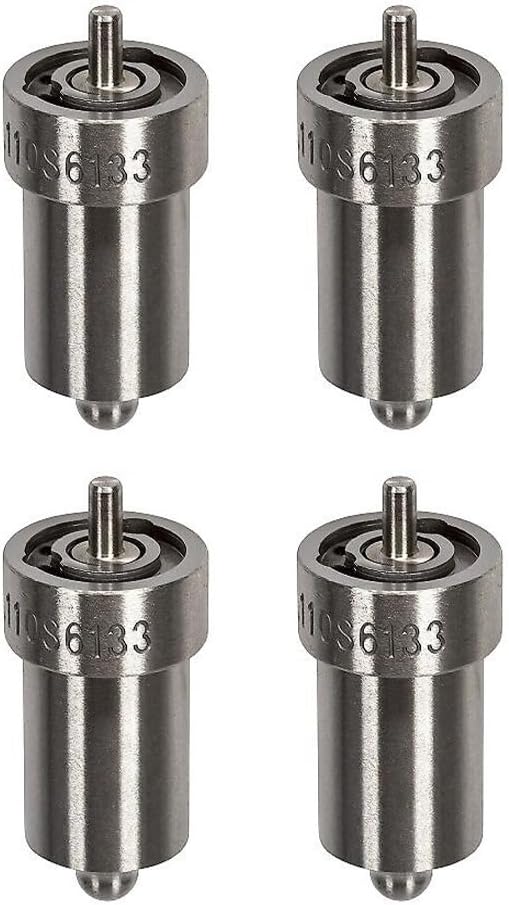 Fuel Pump Injector Nozzle 5611650 DLLA110S6133 Injector Tip Replacement 4PCS Set Fit for Perkins Engine Perkins 3.144 3.152 4.192 4.203, Fit for Renault D30 N71