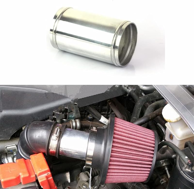 Tubo adaptador reto de alumínio AotoKoop 51 mm x 120 mm para admissão e intercooler – 1 unidade