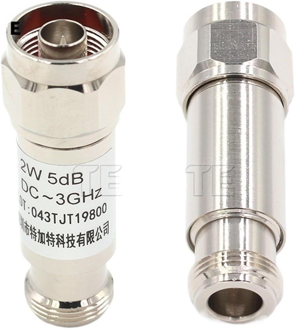 One 2W N-Type N-JK coaxial attenuator 1-30dB Male to Female Adapter(N-JK 2W 15DB)