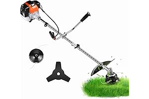 Coocheer 42.7cc Weed Eater Gas Powered, 2-in-1 Cordless Grass Trimmer/Edger