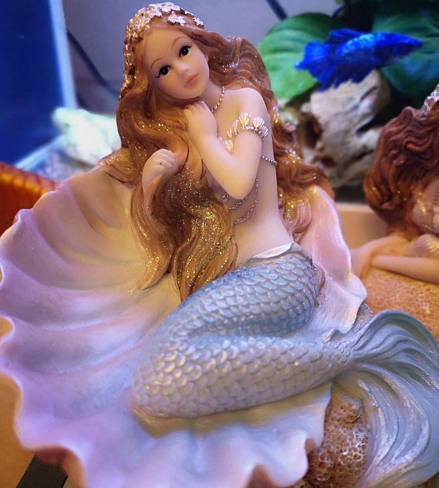 Amazon | OMEM アクアリウム オーナメント 家の装飾 かわいい人魚 水槽