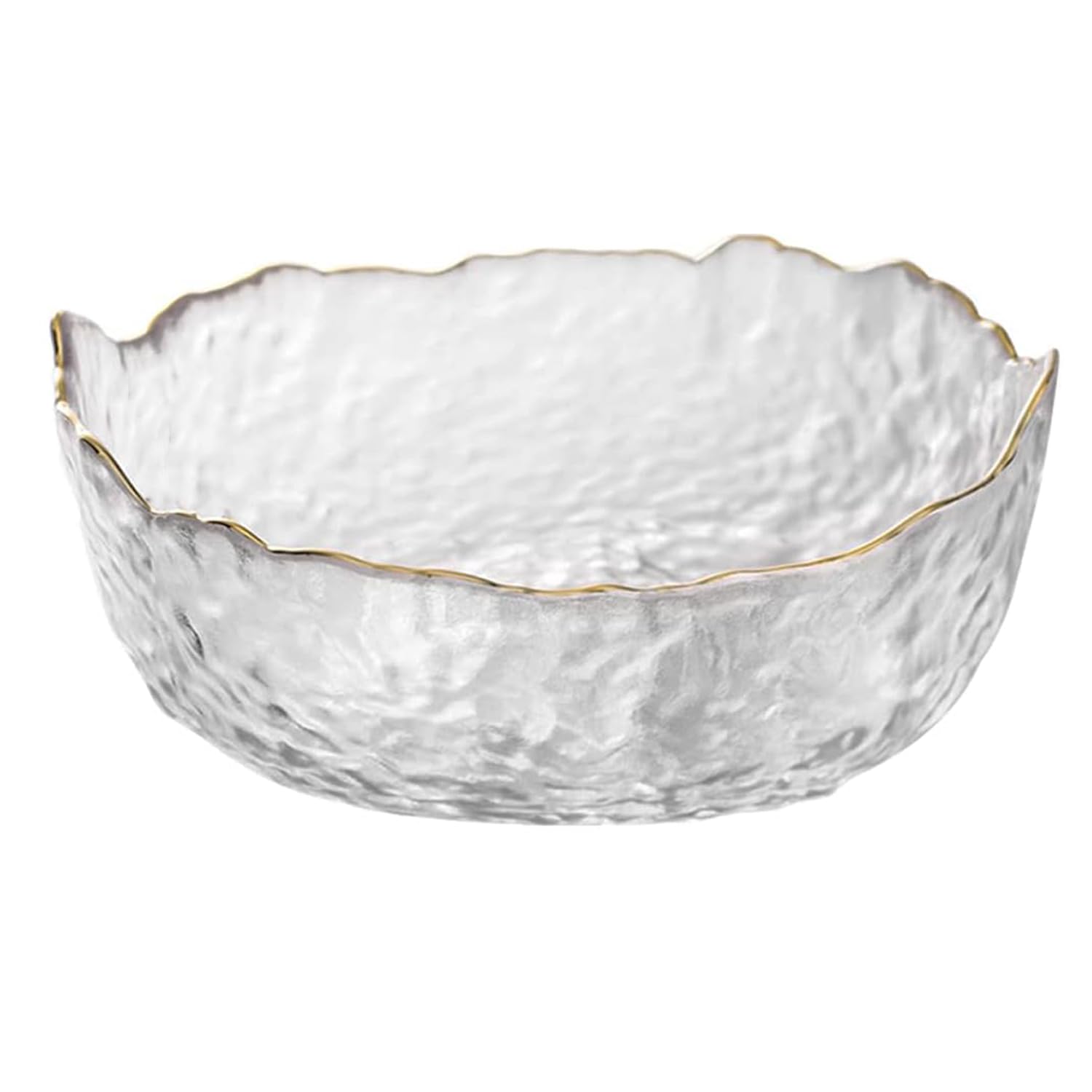 Crystal Clear Lotus Flower Decorative Bowl
