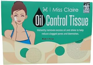 Miss Claire Miss Claire Oil Control Tissue, Brown, 50 Count, Clear, 50 Pieces Price In India