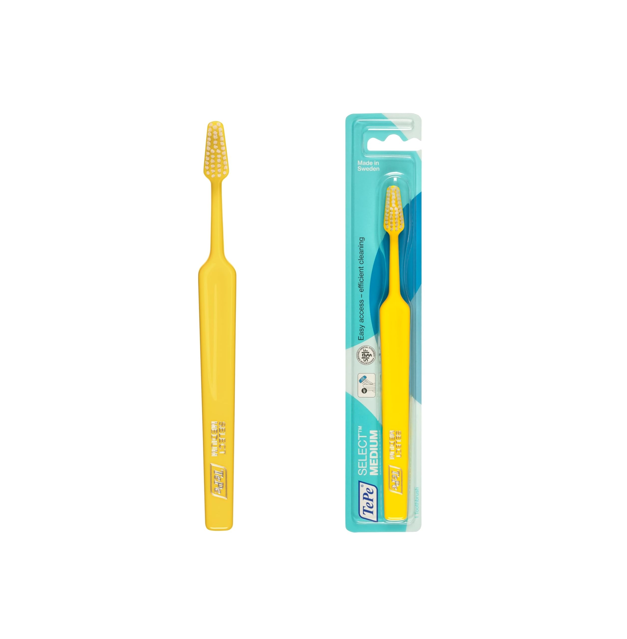 TePe Select Toothbrush, Medium, Assorted Colours, 1pc
