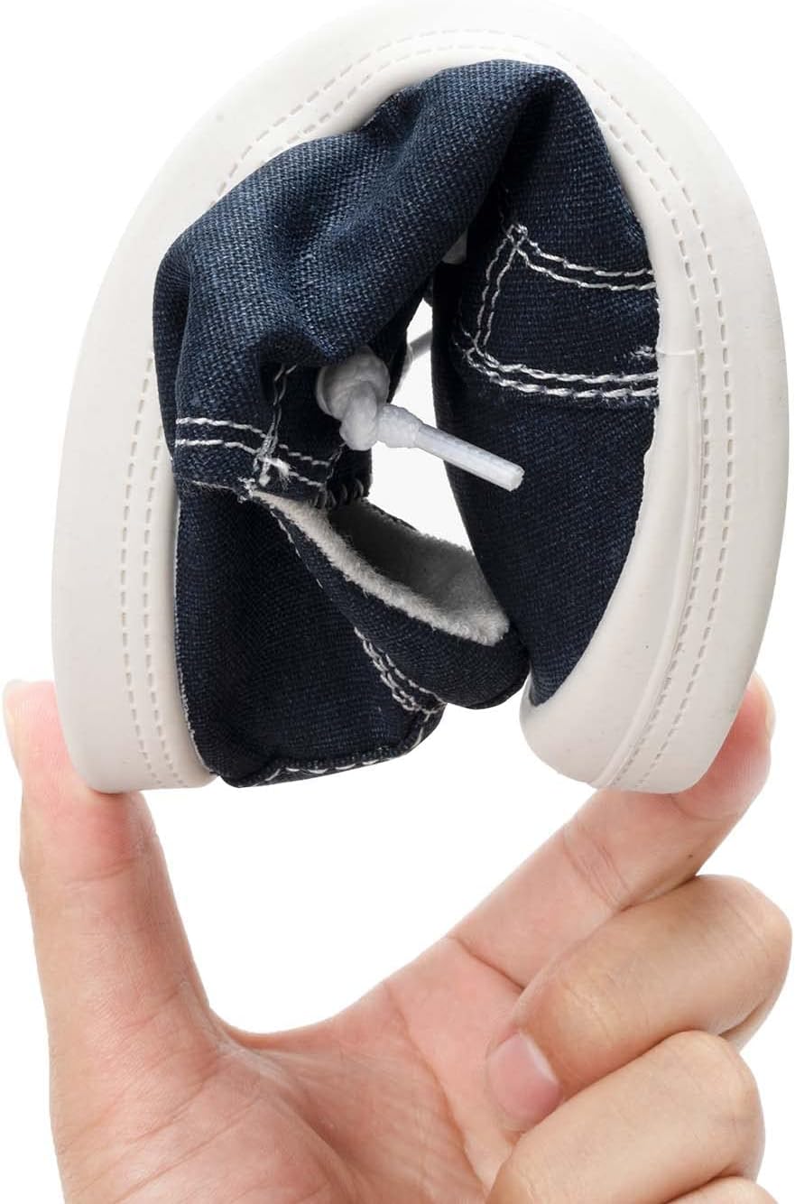 FUNKYMONKEY Shoes for Women, Comfort Low Top Canvas Slip On Sneakers Classic Casual Walking Shoes - Image 2