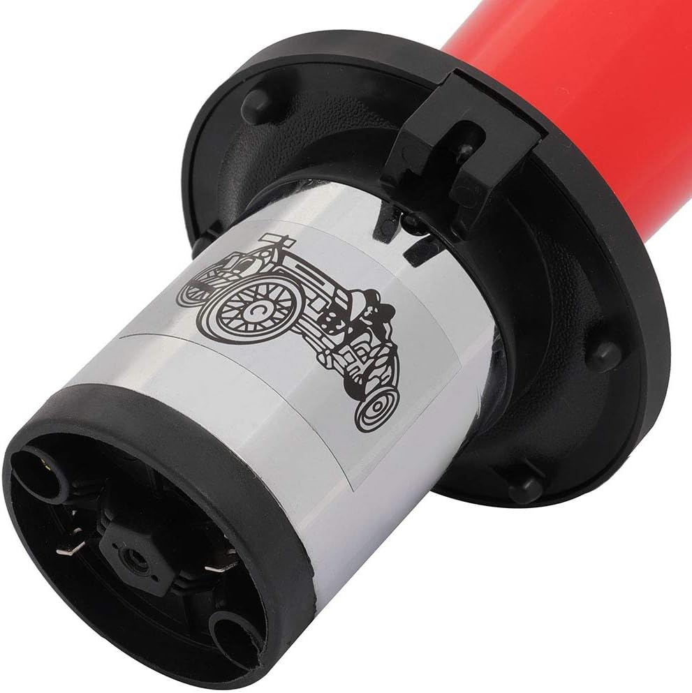 ECCPP 110DB Classical Car Horn 12V AHH-OOO-GAH AHOOGA OOGA Air Horn for Trucks Lorrys Trains