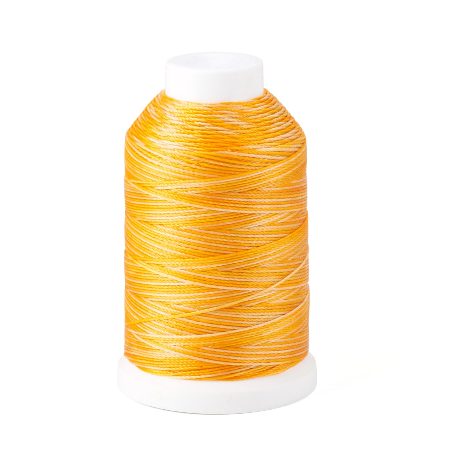 Bestewelry 230m 0.5mm Round Waxed Polyester Cords 6-Ply Waxed Thread Beading String for Macrame Bracelet Jewellery Making, Gold