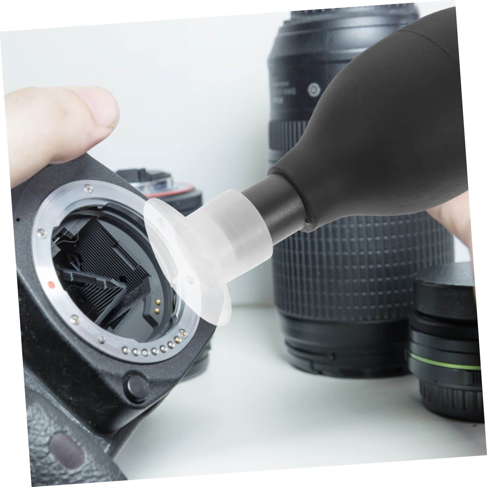 MOLUCKFU 5pcs Silicone Lens Sucker Vacuum Suction Pen for Lens Cleaning Repair Tool for Cameras Watches