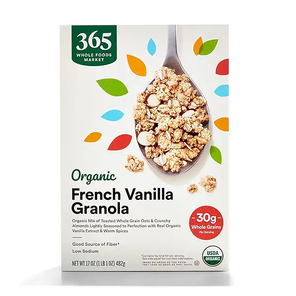 Organic French Vanilla Almond Granola, 17 Ounce 1