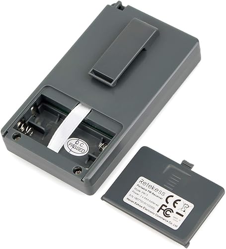 Miniatura 9 de Retekess PR13 Portable FM Radio, Pocket FM Radio Receiver, AAA Battery Powered Personal Mini Stere with Earphone and Lock Key for Walking, Jogging,