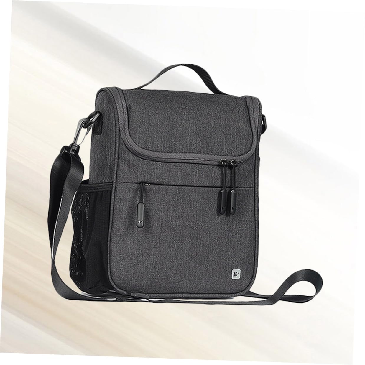 GALPADA Borsa Manubrio Bici Capacità Borsa Anteriore Per Auto Elettrica Accessorio Ciclismo Professionale Cerniera Grigio Scuro