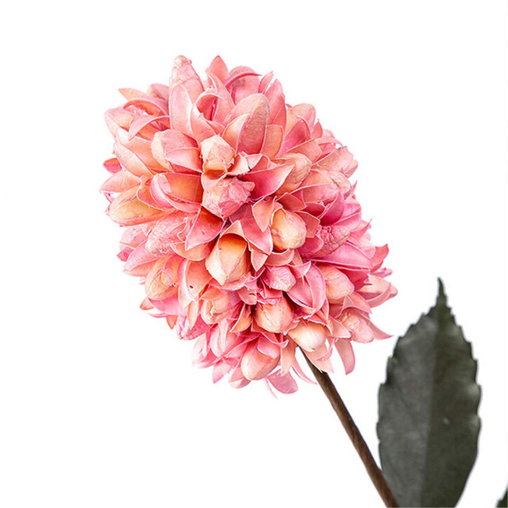 Fleur Artificielle Fleur Jacinthe Artificielle avec des Feuilles De Soie Faux Fleur Simulation des Plantes De Mariage Partie Maison Jardin Décoration Fleurs Séchées 3 Pièces 60cm