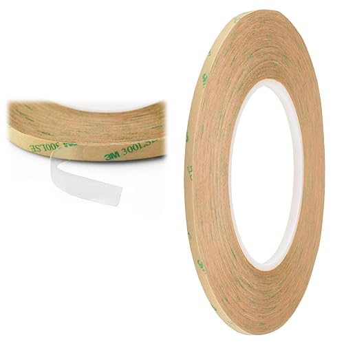 Miniatura 8 de EZAUTO WRAP 0.079 in 300LSE doble echó a un lado rollo largo resistente de la reparación del teléfono celular 180FT de la cinta