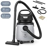 Electrolux Aspirador água pó potente função sopro limpeza profunda 1400W 18L total 11L util protetor termico A10N1 220V — imagem 7