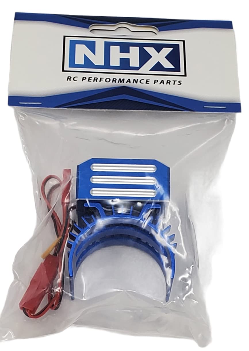 Traxxas E-Revo Brushless RC Model Cars, Trucks & Motorcycles NHX RC 18 Twin Cyclone Alum HV Cooling Fans - Red Togo Traxxas E-Revo RC Model Monster Trucks - Foto 12