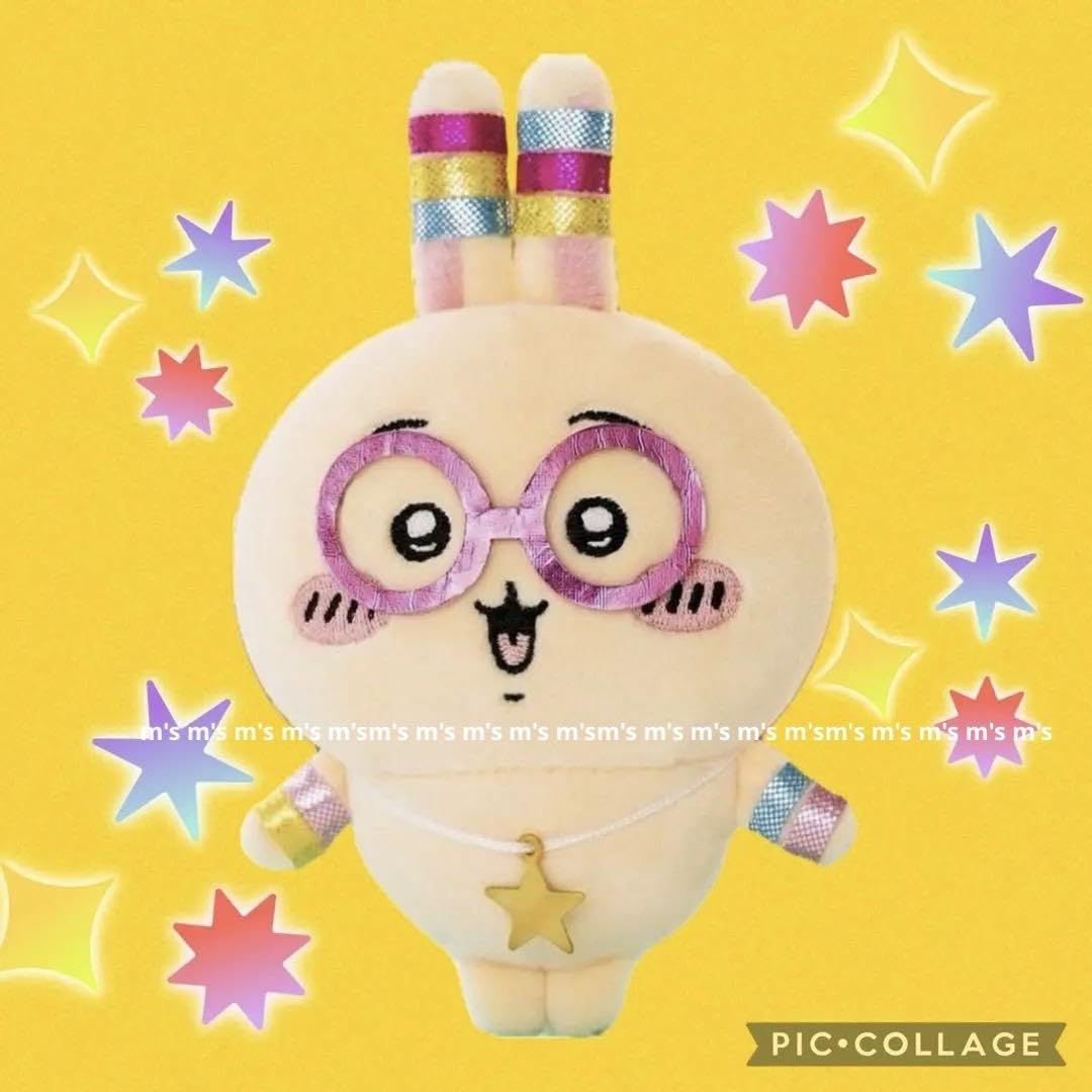 ちいかわ　オタ活うさぎマスコット・光る‼︎輪っかをつけたうさぎマスコット ちいかわ 光る！！輪っかをつけたうさぎマスコット | ちいかわ