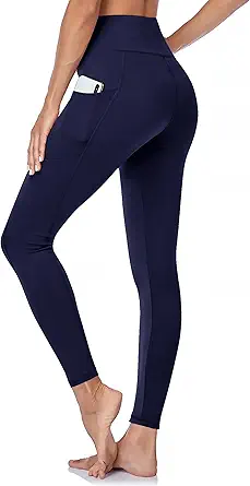 GAYHAY High Waisted Leggings for Women - Soft Opaque Slim Tummy Control Printed Pants for Running Cycling Yoga