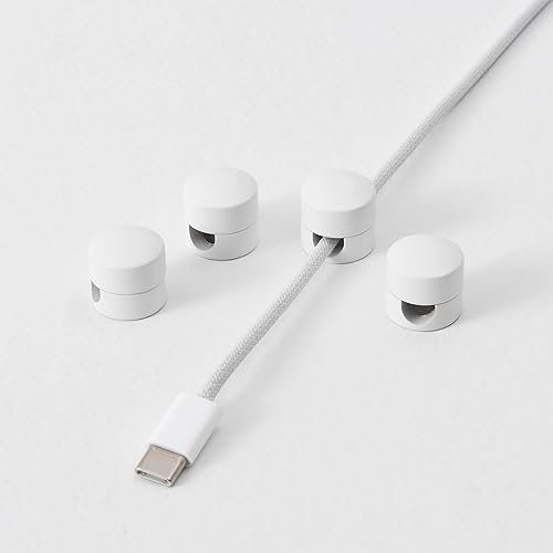 Clips para cables, gestión de cables de latón de alta calidad para el hogar, la oficina y el automóvil, organizador multiusos para cables, diseño