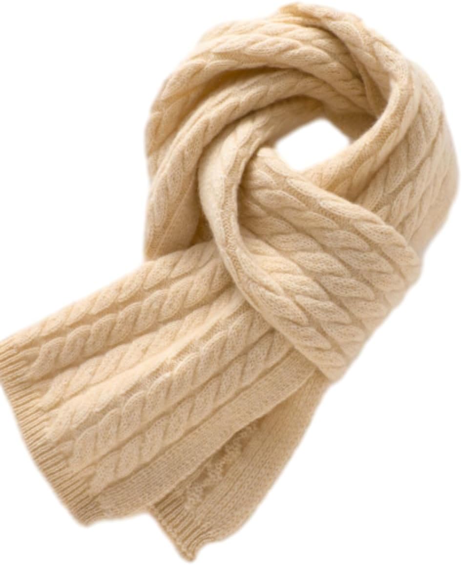 100% Cashmere Kids Scarf for Girls & Boys,Luxury Lightweight Cashmere Cold Weather Scarves & Wraps 59.8''x5.9'' ZX2241