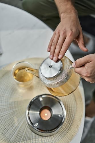 Chaleira, Vidro de Parede Dupla com Base em Aço Inoxidável, Transparente, ZWILLING Sorrento